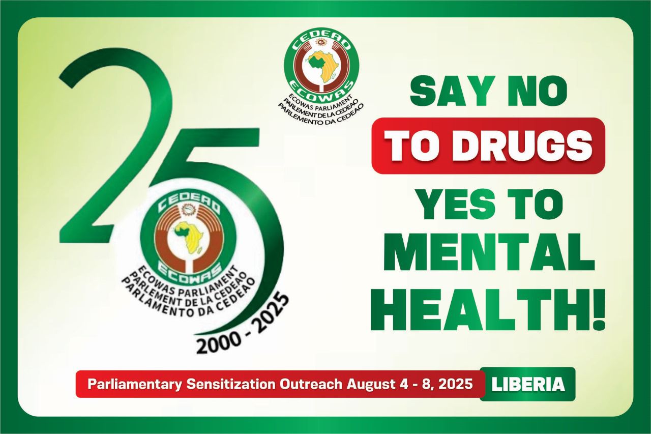 ECOWAS Parliament Takes Awareness Campaign On Drug Abuse and Mental Health To Monrovia ECOWAS Parliament Takes Awareness Campaign On Drug Abuse and Mental Health To Monrovia