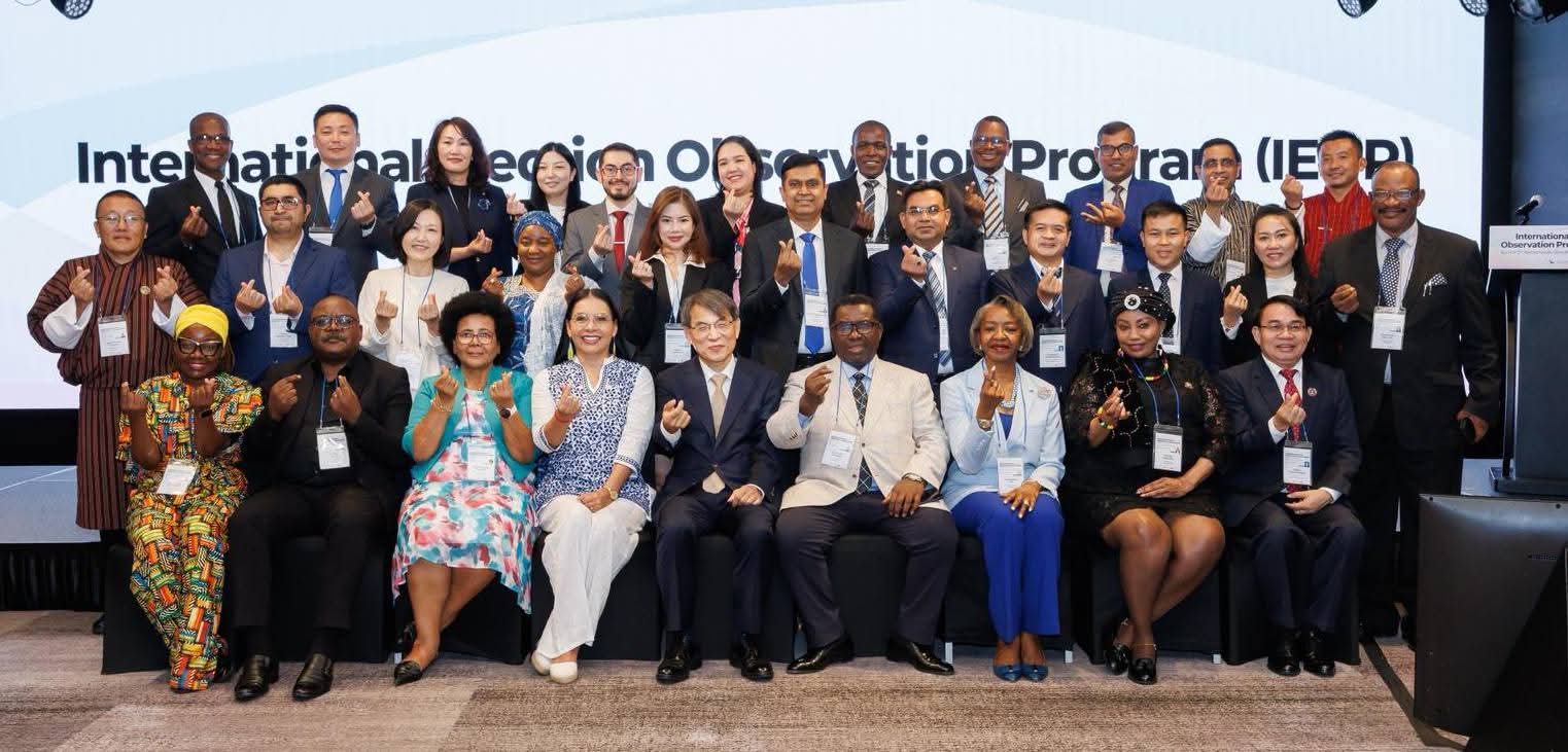 Amupitan Joins Global Observers For South Korea’s Local Elections
