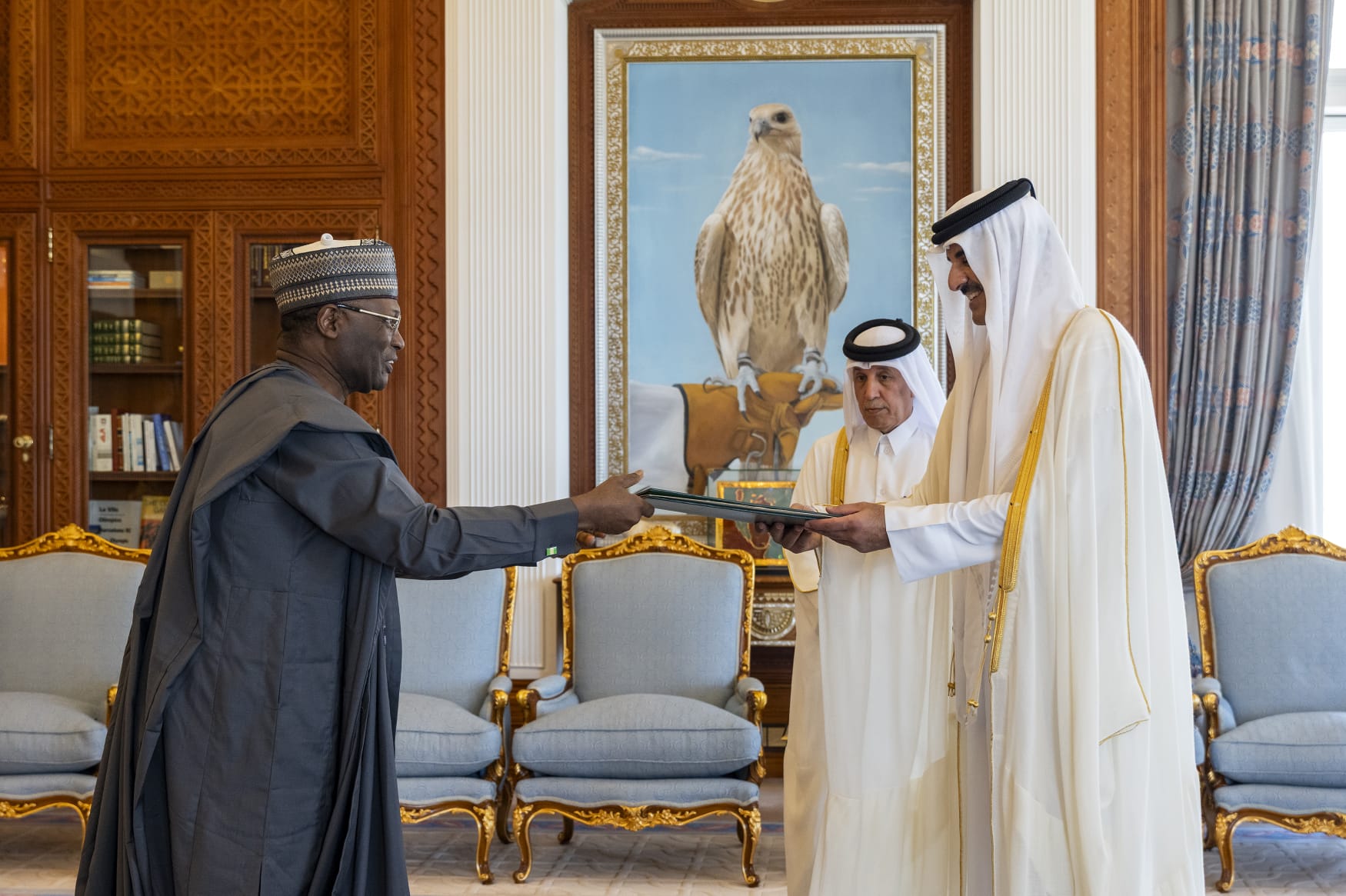 Nigeria’s Ambassador Yakubu Presents Letter Of Credence To Qatar’s Amir