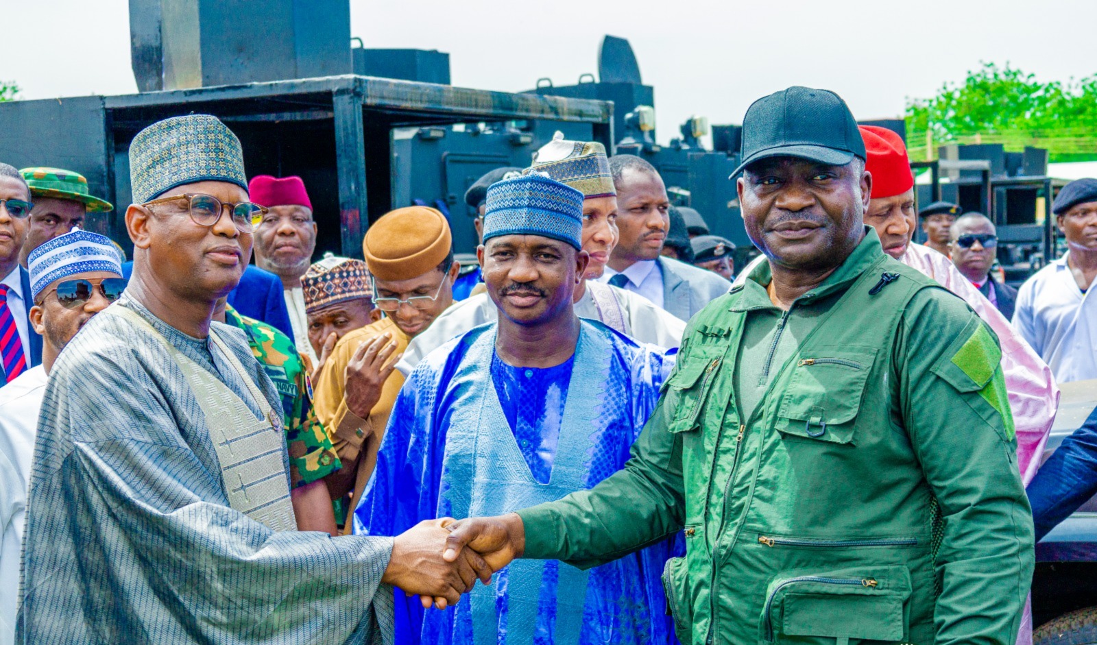 Defence Minister Commissions Armoured Vehicles In Sokoto, Charges Troops To Intensify Fight Against Insecurity Defence Minister Commissions Armoured Vehicles In Sokoto, Charges Troops To Intensify Fight Against Insecurity