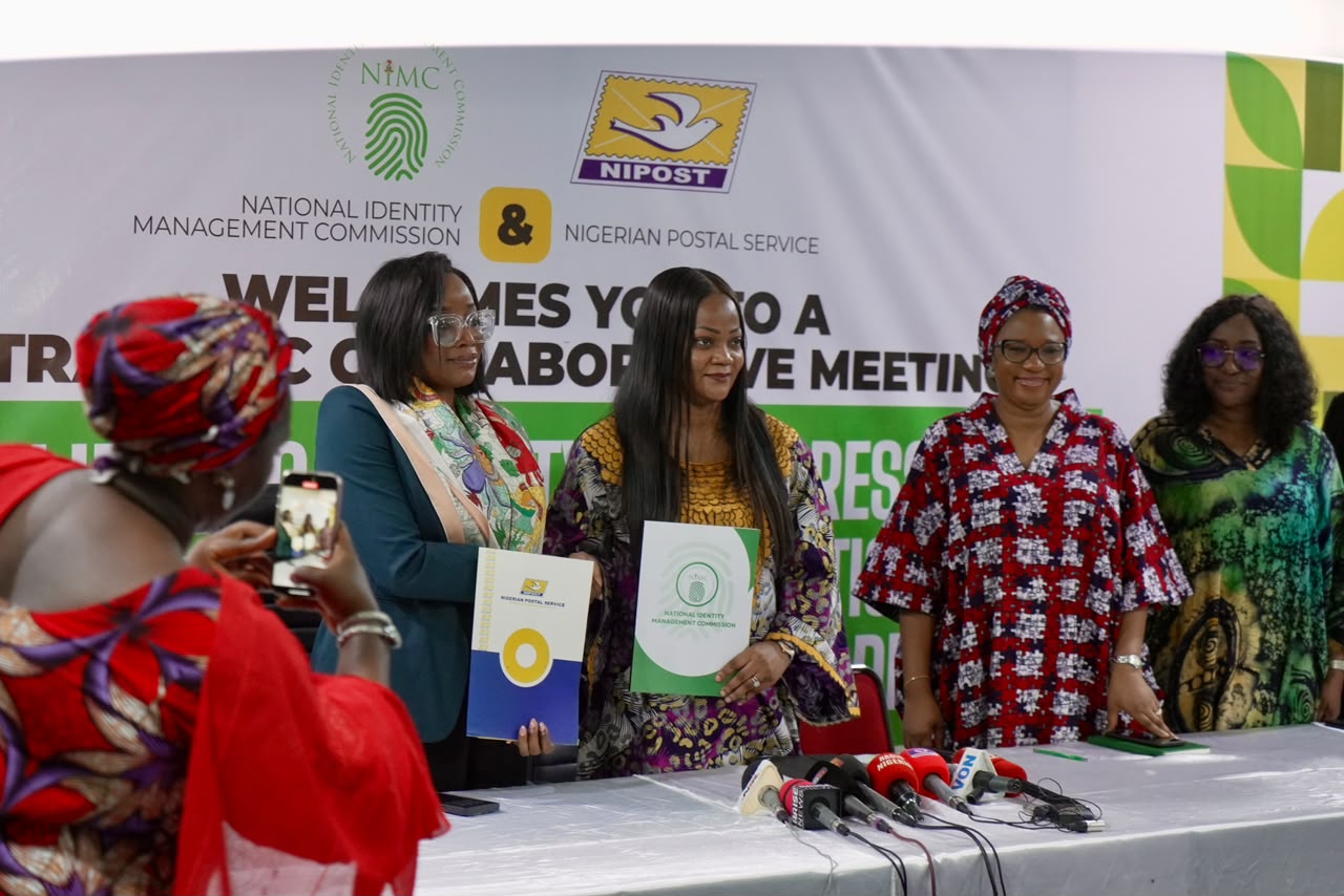 NIMC, NIPOST Partner To Link National Identity Database With Digital Postcode System NIMC, NIPOST Partner To Link National Identity Database With Digital Postcode System