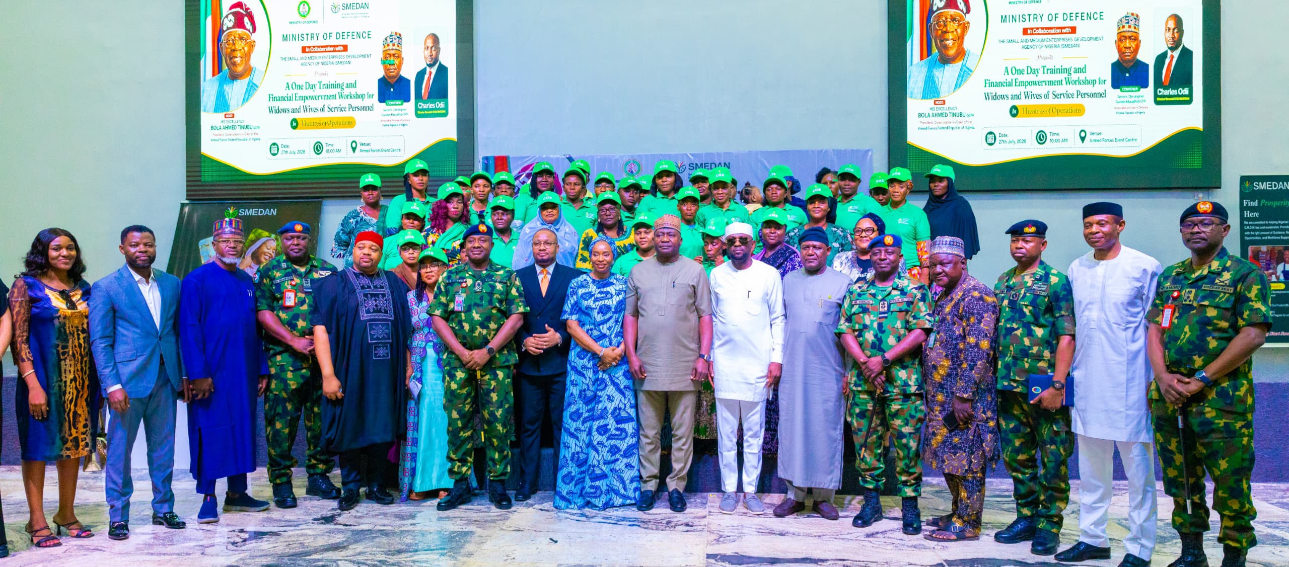 Defence Ministry, SMEDAN Empower 500 Military Spouses, Widows In Abuja