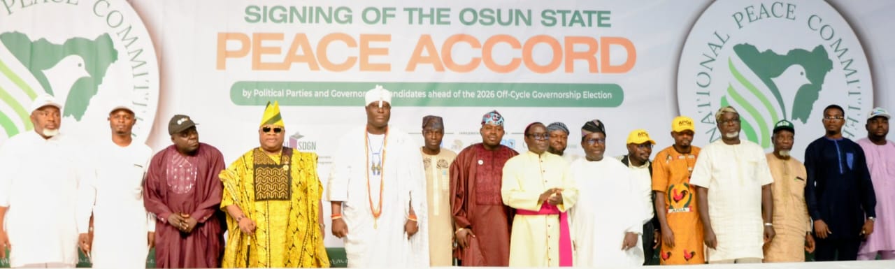Osun 2026: INEC Assures Credible Election, Warns Against Violence As Parties Sign Peace Accord