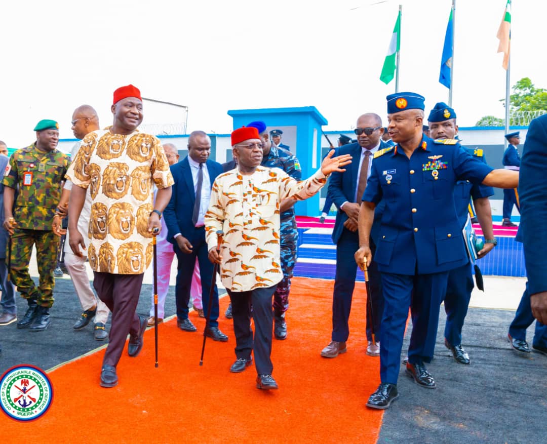 Defence Minister Commissions NAF Complex In Abia, Reaffirms South-East Security Commitment Defence Minister Commissions NAF Complex In Abia, Reaffirms South-East Security Commitment