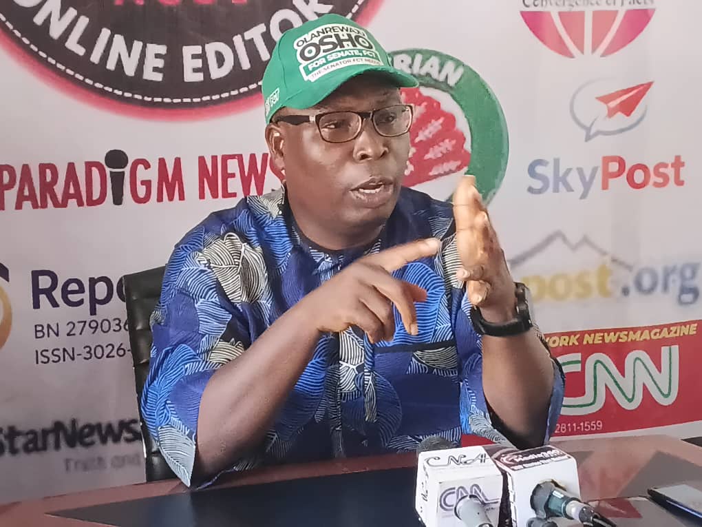 FCT Has Capacity for Food Sufficiency – SDP Senate Candidate Olarewaju Osho FCT Has Capacity for Food Sufficiency – SDP Senate Candidate Olarewaju Osho